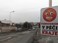 Kladno nechce krajské tankodromy, silnice označilo cedulemi (Foto: KL)