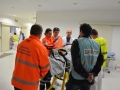V kladenské nemocnici trénovaly složky integrovaného záchranného systému (Foto: KL)