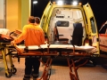 Simulovaný zásah prověřil spolupráci mezi záchrankou a kladenskou nemocnicí (Foto: KL)