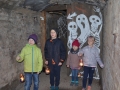 Návštěvníci skanzenu Mayrau se vydali do strašidelného podzemí