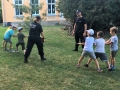 Děti ze švermovské školky si užily noc s městskou policií (Foto: MP Kladno)