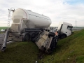 Na obchvatu u Slaného se stala vážná dopravní nehoda (Foto: HZS Středočeského kraje)