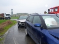 U Unhoště se čelně střetla dvě vozidla (Foto: Jitka Krňanská)