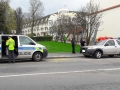 Ve Slaném došlo ke střetu auta a čtyřletého dítěte, to skončilo v nemocnici (Foto: Veronika Víborčíková - KL)
