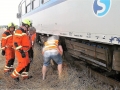 U Černuce se srazil vlak s osobním autem (Foto: KL)