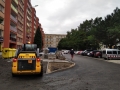 Revitalizace Ostravské ulice v Kladně je hotová, přibyla parkovací místa (Foto: KL)