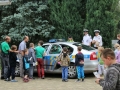 Integrovaný záchranný systém se představil dětem na Základní škole v Tuchlovicích (Foto: PČR)