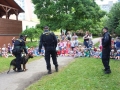 Kladenští policisté obohatili program na Dětském dnu v MŠ Růžové pole (Foto: PČR)